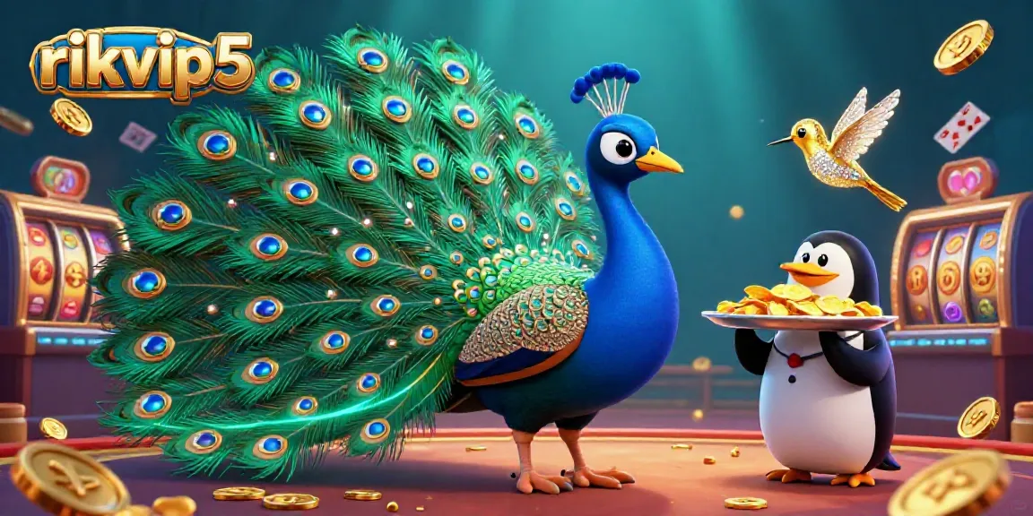 Experience the vibrant casino atmosphere with rikvip5's rich 3D characters and dynamic gaming elements.