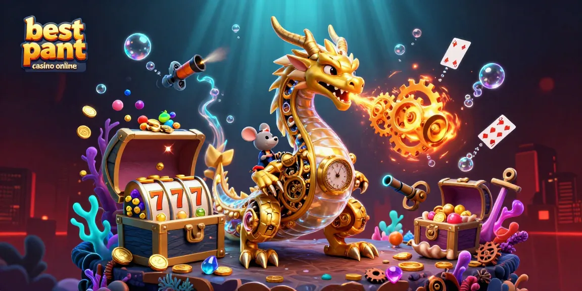 Explore the golden dragon scene at the best payout casino online, featuring vibrant slot elements